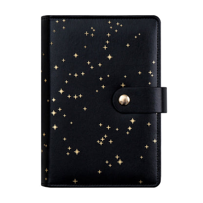 ELECTROPRIME A6 Loose-leaf Notebook Student Diary Book Creative Starry Sky Gift