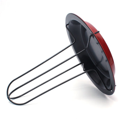 ELECTROPRIME Outdoor camping Carbon Steel Upright Chicken Roaster Rack