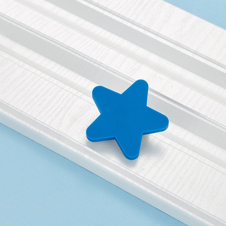 ELECTROPRIME Great Blue Star Pattern Shockproof Modern Cartoon Children Drawer Cabinet Handle