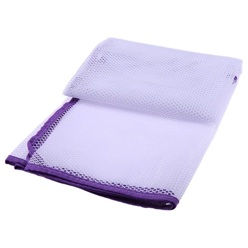 ELECTROPRIME 3m Thickening Safety Cope Braided Balcony Stair Safety Net for Child(Purple)