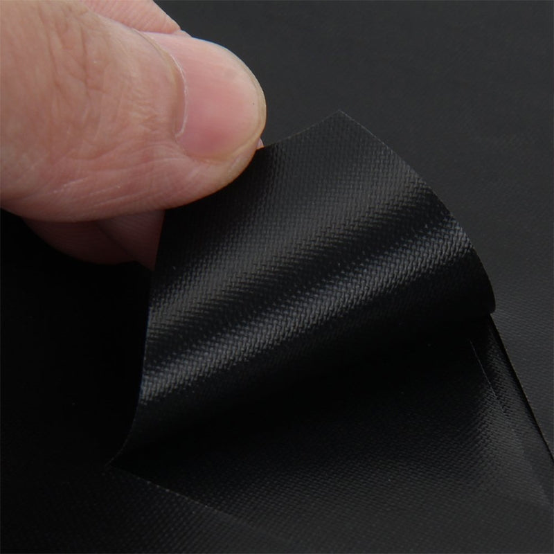 ELECTROPRIME Gas Furnace Surface Ultra-thin Fibre Material Stovetop Protective Cleaning Pad, Size: 27*27cm, 0.08mm (Black)