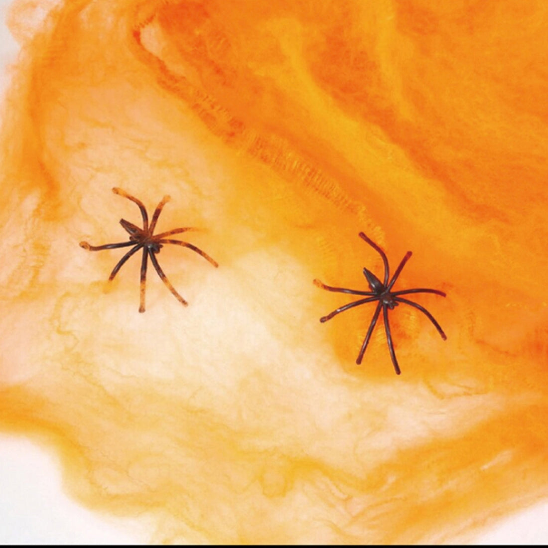 ELECTROPRIME Halloween Props Cotton Yarn Spider Webs, Random Color Delivery