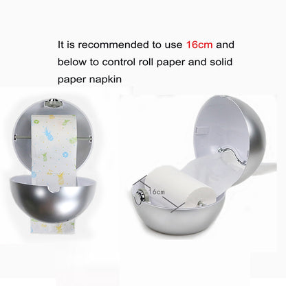 ELECTROPRIME Creative Tryitgo Expressions Pattern Bathroom Waterproof Toilet Paper Tray Tissue Holder, Size: 16.5*18.5cm (Orange Light)