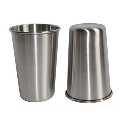 ELECTROPRIME 500ml  Single Wall Electropolished Stainless Steel Beverage Cup(Silver)