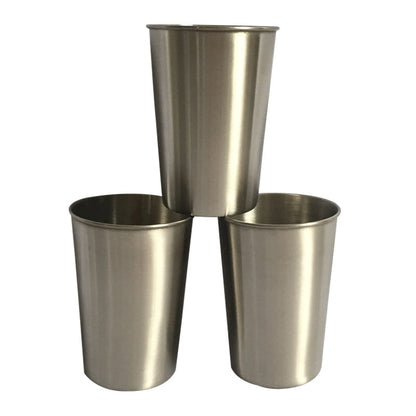 ELECTROPRIME 500ml  Single Wall Electropolished Stainless Steel Beverage Cup(Silver)
