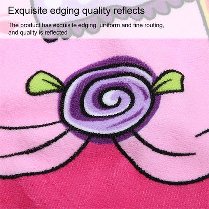 ELECTROPRIME Children Beach Towel Hooded Cloak Kids Boy Girl Baby Bath Towel Absorbent Bathrobe Swim Clothes, Size: 60 x 120cm, Suitable for Height 1.2m or Less