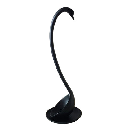 ELECTROPRIME Stand Up Ladle Spoon with Tray for Home or Commercial Kitchen, Spoon Size: 28.5*8.2cm(Black)
