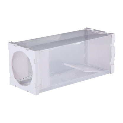 ELECTROPRIME Door Humane Animal Live Cage, Rat, Mouse and More Small Rodents PP Material Transparent Cage Trap