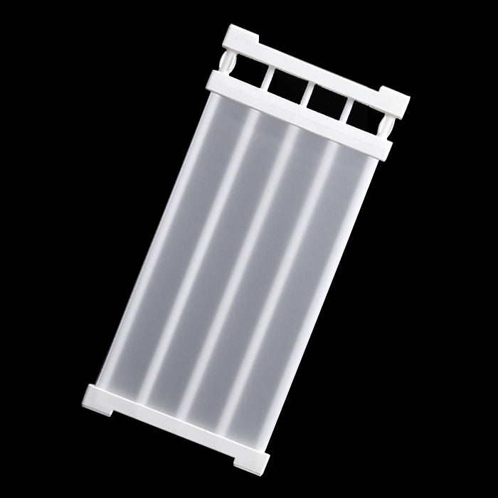 ELECTROPRIME Wardrobe Storage Layered Baffle Cabinet Shelf Dormitory Partition Cupboard Partition Board, Width: 24cm, Stretch Range: 30-40cm (White)