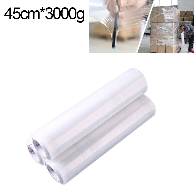 ELECTROPRIME PE Transparent Stretch Wrap Film(Width: 45cm, Length: 390m)
