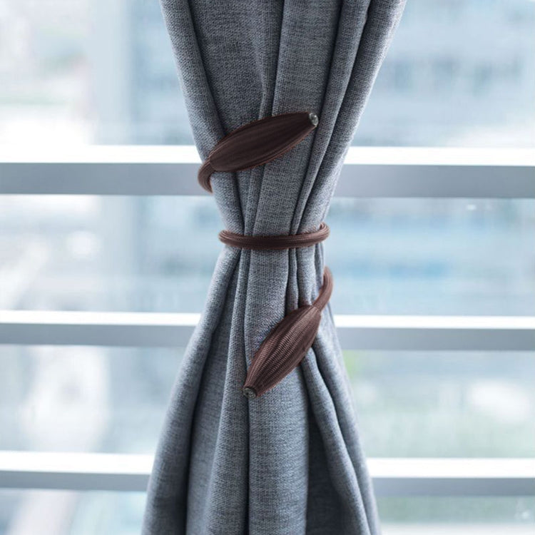 ELECTROPRIME Fashion Adornments Creative Curtain Tie Rope(Coffee)