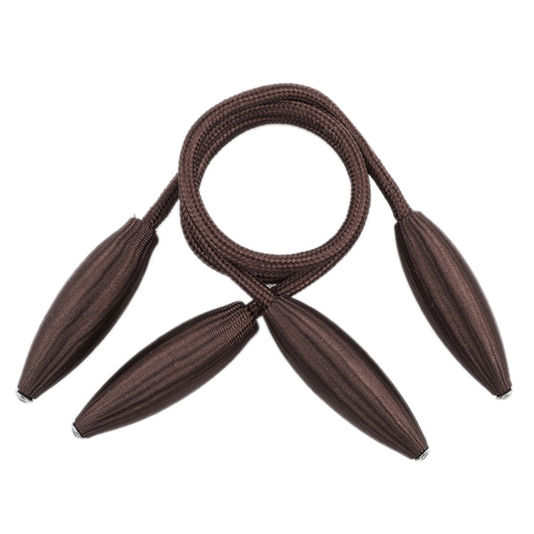 ELECTROPRIME Fashion Adornments Creative Curtain Tie Rope(Coffee)