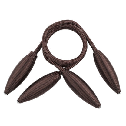 ELECTROPRIME Fashion Adornments Creative Curtain Tie Rope(Coffee)