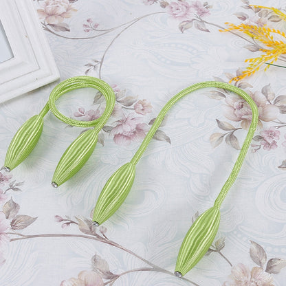 ELECTROPRIME Fashion Adornments Creative Curtain Tie Rope(Green)