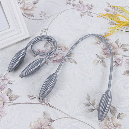 ELECTROPRIME Fashion Adornments Creative Curtain Tie Rope(Grey)