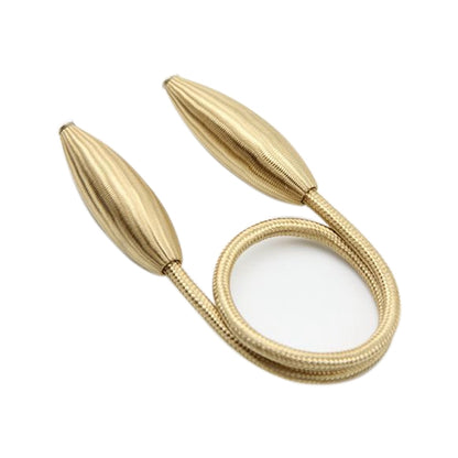 ELECTROPRIME Fashion Adornments Creative Curtain Tie Rope(Gold)