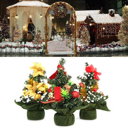 ELECTROPRIME Mini Christmas Trees Xmas Decorations, Size: 20 * 18cm