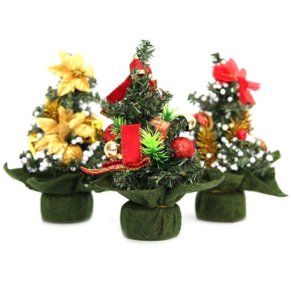 ELECTROPRIME Mini Christmas Trees Xmas Decorations, Size: 20 * 18cm