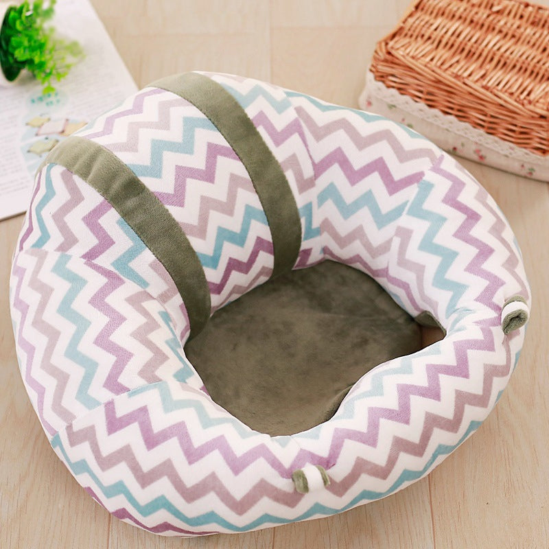ELECTROPRIME The Baby Learn Sit Chair Portable Dining Chair Plush Sofa