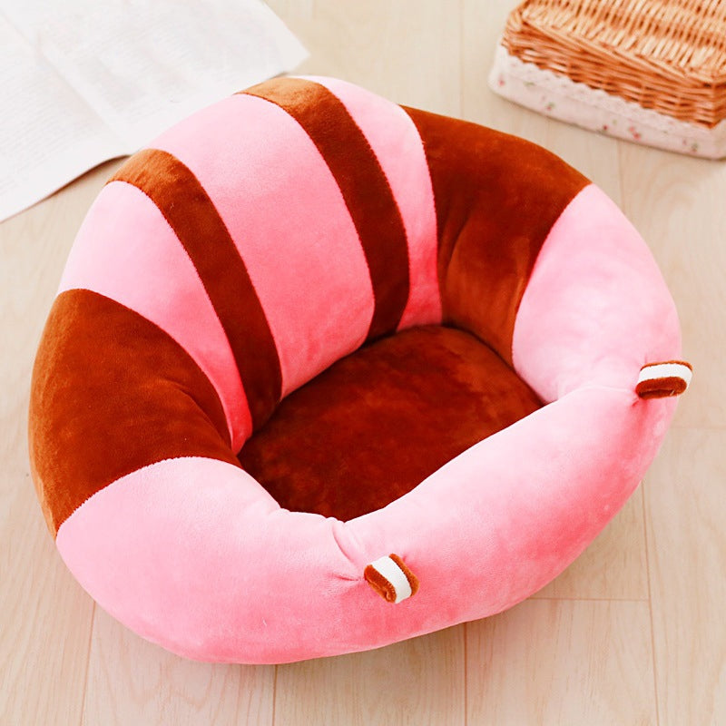 ELECTROPRIME The Baby Learn Sit Chair Portable Dining Chair Plush Sofa
