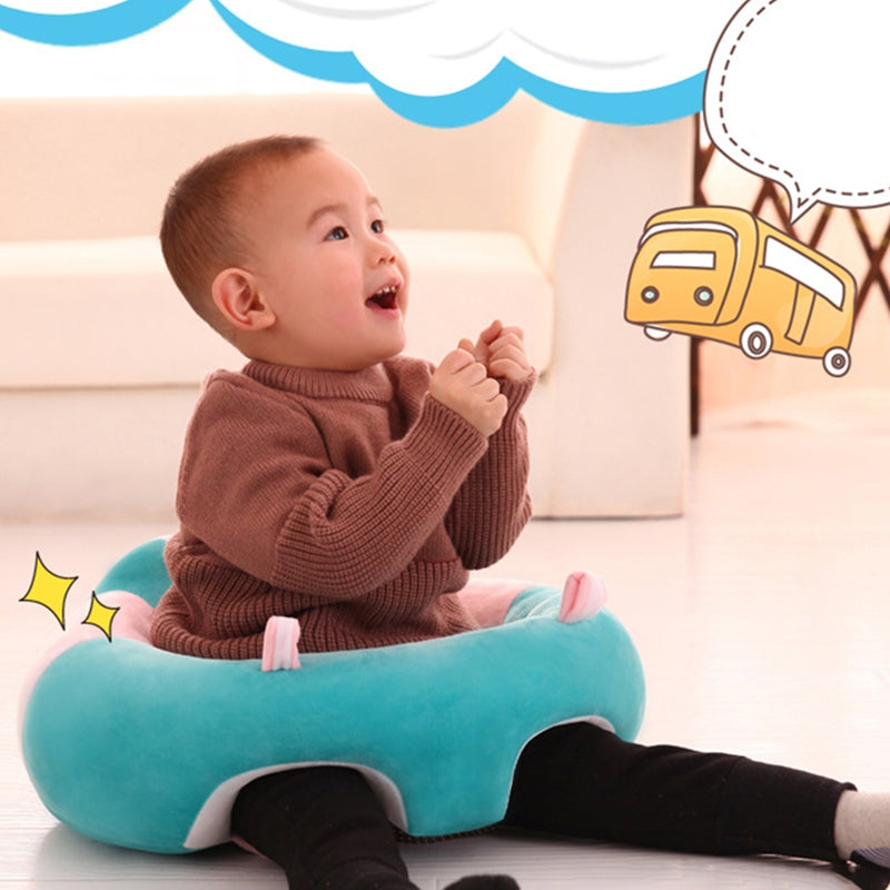 ELECTROPRIME The Baby Learn Sit Chair Portable Dining Chair Plush Sofa