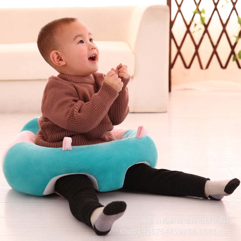 ELECTROPRIME The Baby Learn Sit Chair Portable Dining Chair Plush Sofa
