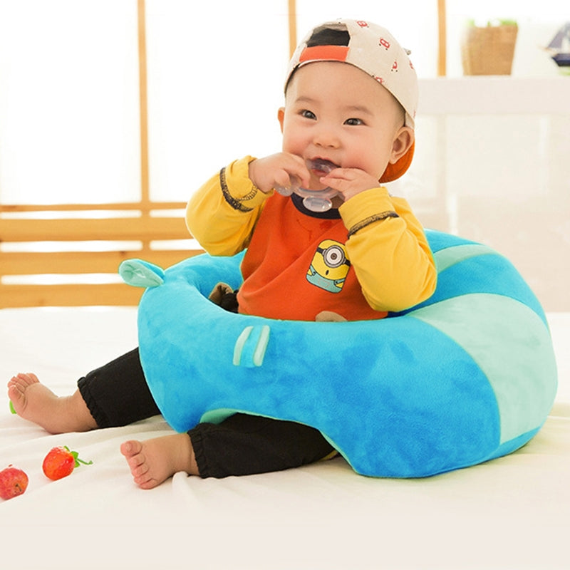ELECTROPRIME The Baby Learn Sit Chair Portable Dining Chair Plush Sofa