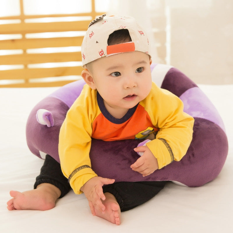 ELECTROPRIME The Baby Learn Sit Chair Portable Dining Chair Plush Sofa