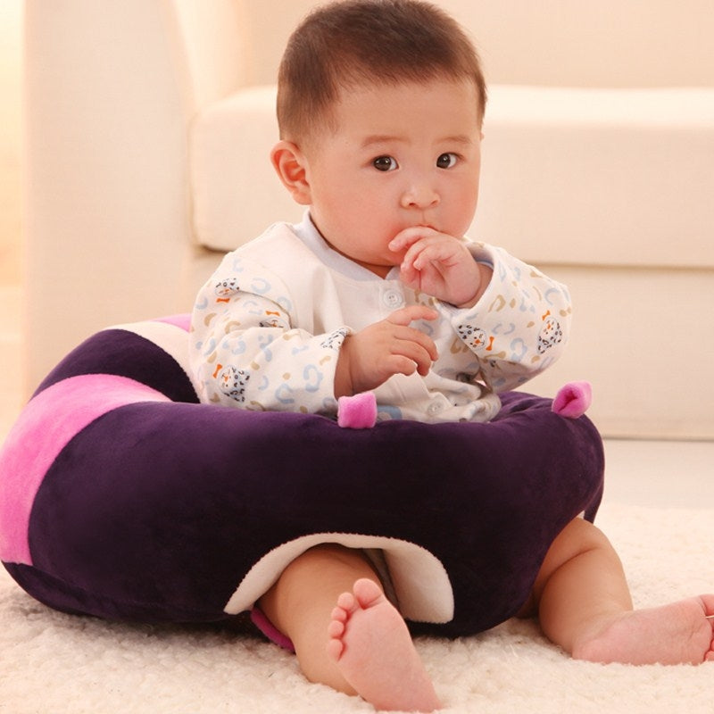 ELECTROPRIME The Baby Learn Sit Chair Portable Dining Chair Plush Sofa
