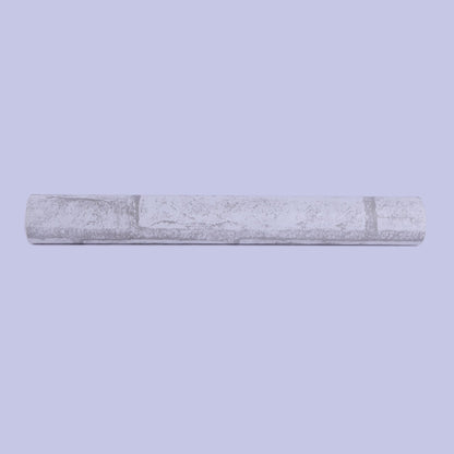 ELECTROPRIME White Brick Creative 3D Stone Brick Decoration Wallpaper Stickers Bedroom Living Room Wall Waterproof Wallpaper Roll, Size: 45 x 1000cm
