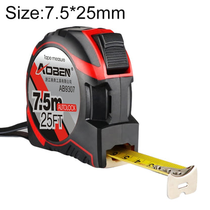 ELECTROPRIME Aoben Retractable Ruler Measuring Tape Portable Pull Ruler Mini Tape Measure, Length: 7.5m Width: 25mm