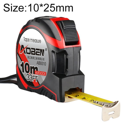 ELECTROPRIME Aoben Retractable Ruler Measuring Tape Portable Pull Ruler Mini Tape Measure, Length: 10m Width: 25mm