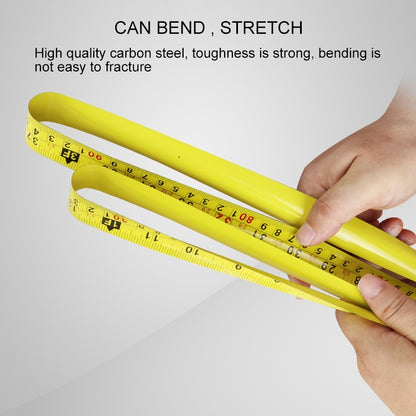 ELECTROPRIME Aoben Retractable Ruler Measuring Tape Portable Pull Ruler Mini Tape Measure, Length: 10m Width: 25mm
