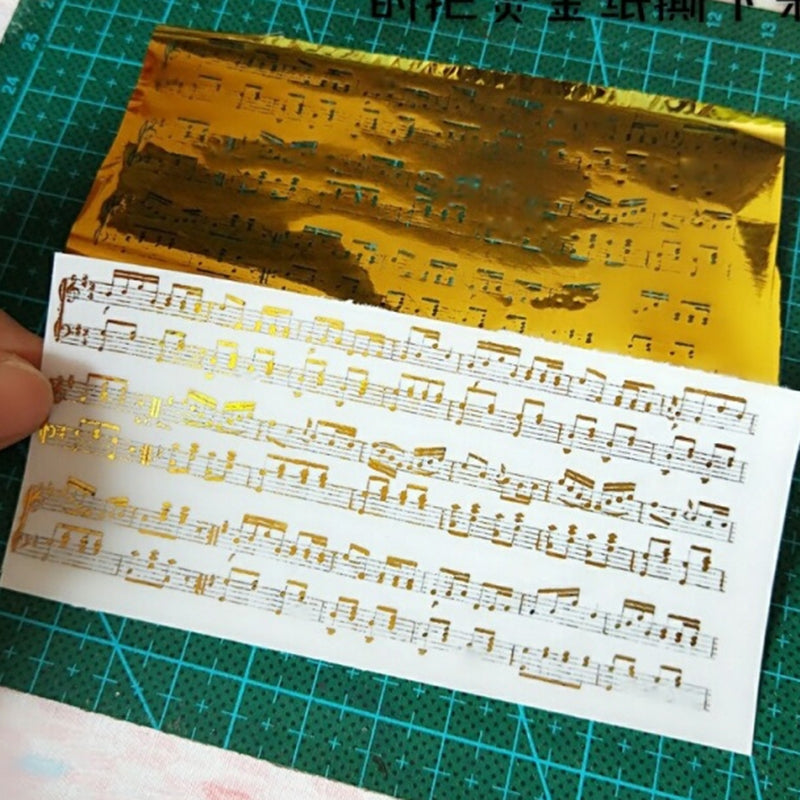 ELECTROPRIME 50pcs / Pack A4 Size Foil Papers, Random One Color Delivery
