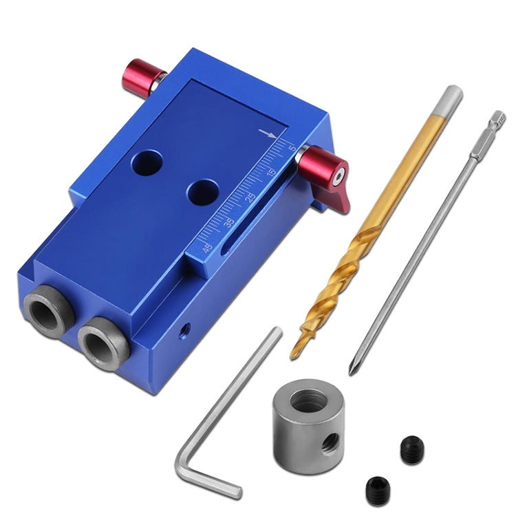 ELECTROPRIME XK-1 C Aluminum Alloy Woodworking Oblique Hole Locator Woodworking Punch Tool