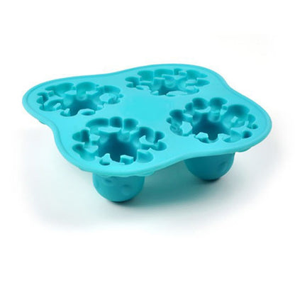 ELECTROPRIME Adorable Octopus Mold Silicone Ice Cube Tools Ice Cream Cube Tray / Ice Mold