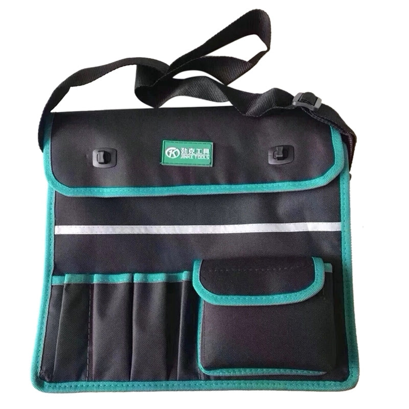 ELECTROPRIME 01 Type Multi-function Canvas Cloth Thickening Electrician Belt Pouch Maintenance Tools Shoulder Bag Convenient Tool Bag