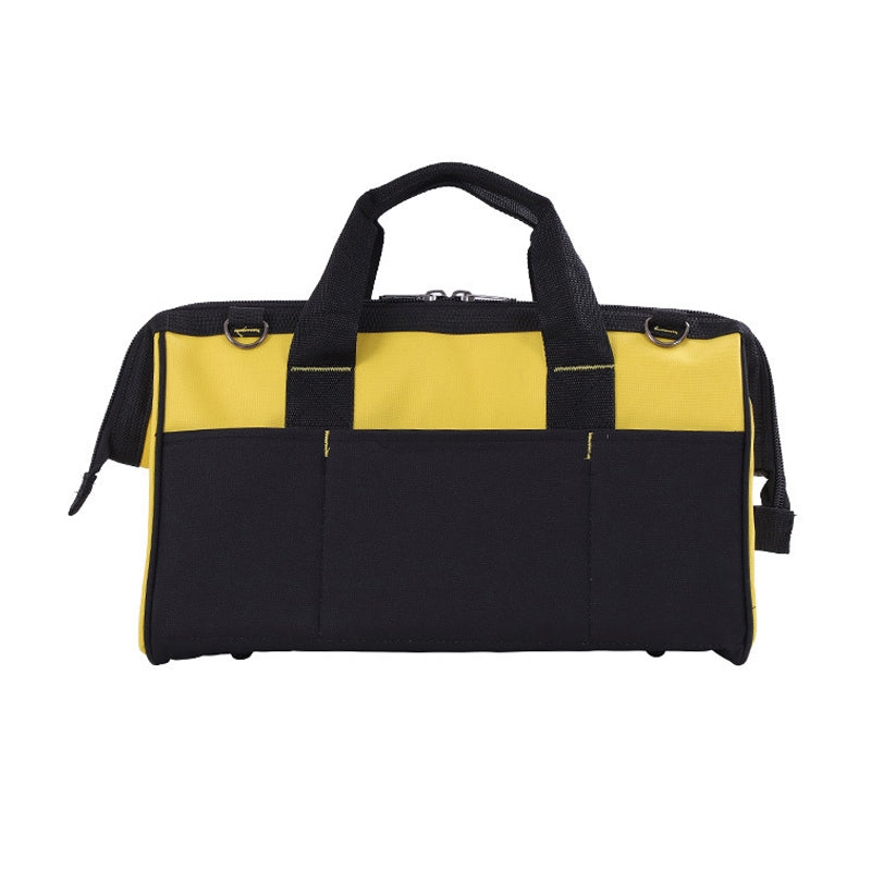 ELECTROPRIME Multi-function Oxford Cloth Electrician Belt Pouch Maintenance Tools Handbag Shoulder Bag Convenient Hardware Tool Bag, Size : 14 inch(Yellow)