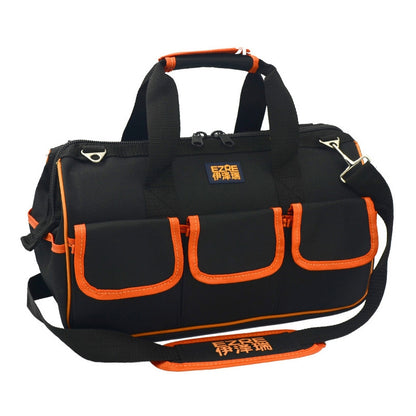 ELECTROPRIME EZRE Multi-function Oxford Cloth Electrician Belt Pouch Maintenance Tools Handbag Shoulder Bag Convenient Tool Bag, Size : 15 inch