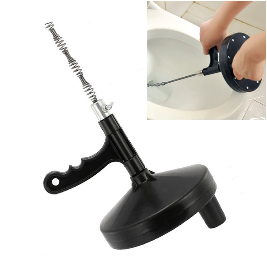 ELECTROPRIME 5m Metal Head kitchen Toilet Sewer Blockage Hand Tool Pipe Dredger Drains Dredge Pipes Sewer Sink Cleaning Clogs