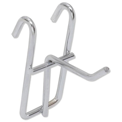 ELECTROPRIME 10pcs 3.5mm Supermarket Iron Grid Shelf Hook, Length: 5cm
