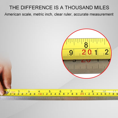 ELECTROPRIME Aoben Retractable Ruler Measuring Tape Portable Pull Ruler Mini Tape Measure, Length: 3m Width: 19mm