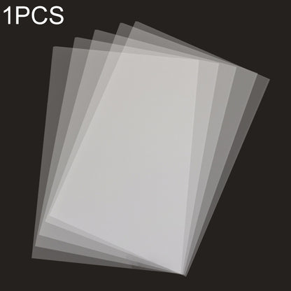 ELECTROPRIME Print Heat Shrink Film DIY Epoxy Print Paper Rubber Stamp Material Print Paper(Transparent)