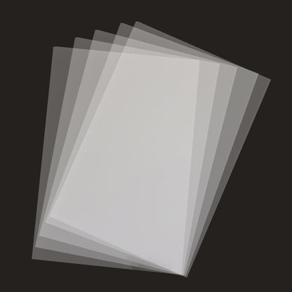 ELECTROPRIME Print Heat Shrink Film DIY Epoxy Print Paper Rubber Stamp Material Print Paper(Transparent)