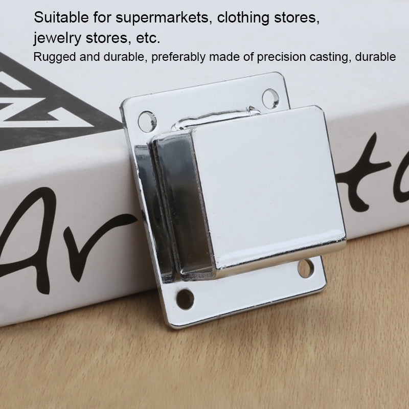 ELECTROPRIME 2 PCS Wall Bracket Square Tube Hook for Clothing Store Supermarket Displaying