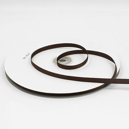 ELECTROPRIME High Density Polyester Hand Woven Ribbon, Size: 91m x 0.6cm(Coffee)