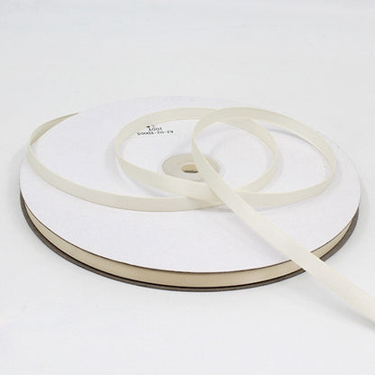 ELECTROPRIME High Density Polyester Hand Woven Ribbon, Size: 91m x 0.6cm(Light Yellow)