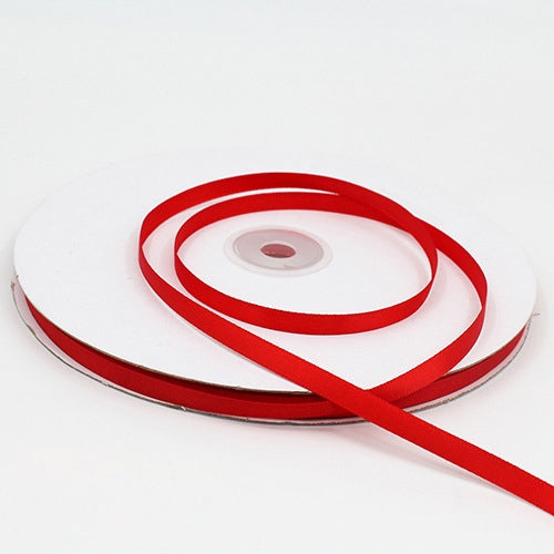 ELECTROPRIME High Density Polyester Hand Woven Ribbon, Size: 91m x 0.6cm(Red)