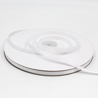 ELECTROPRIME High Density Polyester Hand Woven Ribbon, Size: 91m x 0.6cm(White)