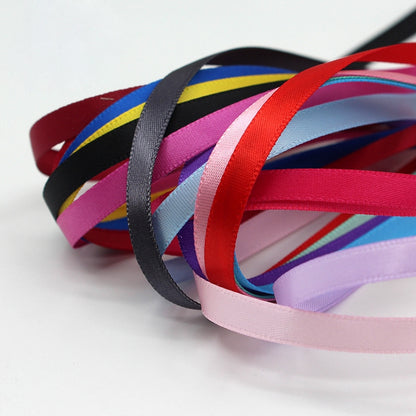 ELECTROPRIME High Density Polyester Hand Woven Ribbon, Size: 91m x 0.6cm(Purplish Red)